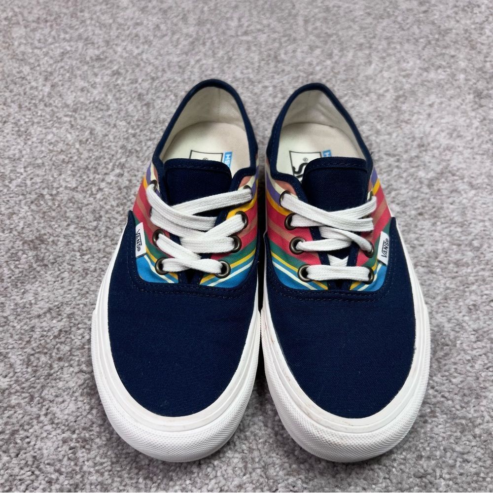 Vans Sneakers Multicolored Low Top Lace Up Women’s Size 6